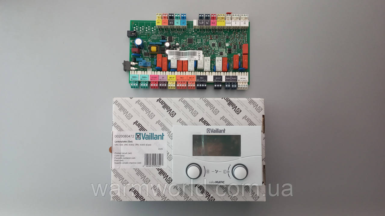 0020080472 Плата керування з дисплеєм Vaillant calorMATIC VRC 630 ++