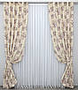 Комплект (1х2,7м) готових штор з тканини льон, колекція "Прованс", колір бежевий . Код 219ш 31-074, фото 2