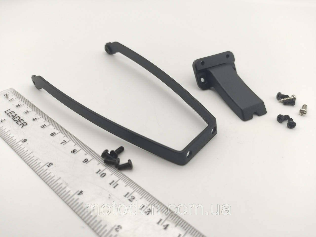 Кронштейн крила Xiaomi pro2 125мм + металевий блок стоп-сигналу, фото 1