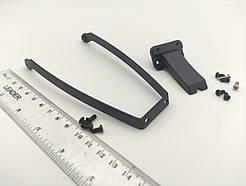 Кронштейн крила Xiaomi pro2 125мм + металевий блок стоп-сигналу