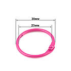 Кільця для альбома блокнота Малинові 25мм 1шт KDA044, фото 2