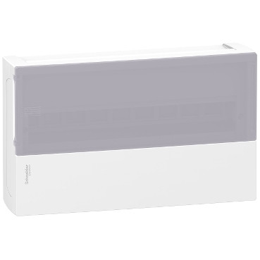 Щиток MINI PRAGMA пласт.  навісний димч. дверка 18мод (арт. MIP12118T), фото 1