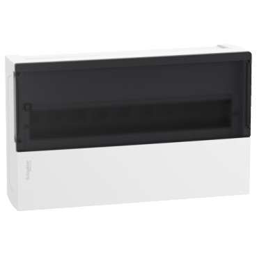 Щиток MINI PRAGMA пласт.  навісний прозора дверка 18мод (арт. MIP12118S), фото 1