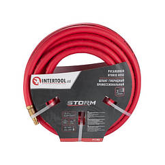 Шланг гібридний професійний, 20 атм, 10*17 мм, 15 м, STORM INTERTOOL PT-1785  Luxprice