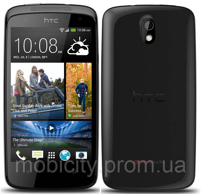 Броньована захисна плівка для HTC Desire 500 на два боки