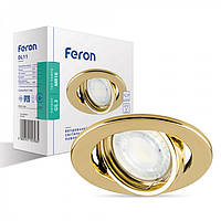Встраиваемый точечный светильник FERON DL11 MR-16 золото