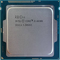 Процессор s1150 Intel Core i5-4690k 3.5-3.9GHz 4/4 6MB DDR3/DDR3L 1333-1600 HD Graphics 4600 88W б/у