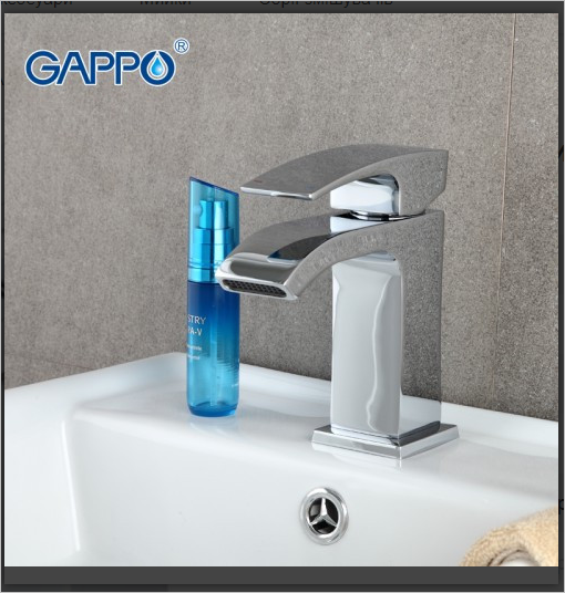 Змішувач для умивальника GAPPO G1007-1, хром