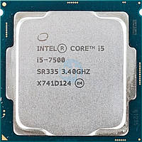 Процесор s1151 Intel Core i5-7500 3.4-3.8GHz 4/4 6MB DDR3L 1333-1600 DDR4 2133-2400 HD Graphics 630 65W б/в