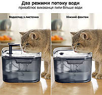Фонтанчик автопоїлка для кота Pet Water Fountain - автоматична поїлка питний фонтан для котів та собак, фото 4