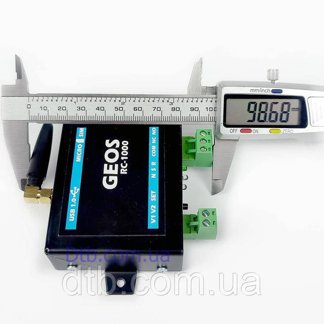 GSM ключ модуль GEOS RC-1000 для воріт шлагбаума та інших приладів керування з телефона дзвінком або смс GSM ключ модуль GEOS RC-1000 для воріт шлагбаума та інших приладів керування з телефона дзвінком або смс