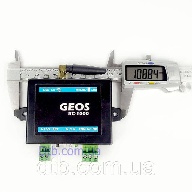 GSM ключ модуль GEOS RC-1000 для воріт шлагбаума та інших приладів керування з телефона дзвінком або смс GSM ключ модуль GEOS RC-1000 для воріт шлагбаума та інших приладів керування з телефона дзвінком або смс