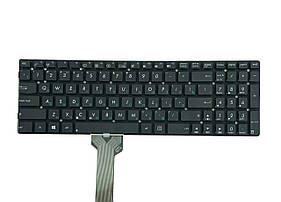 Клавіатура для ноутбука ASUS (K55, K75A, K75VD, K75VJ, K75VM, U57) ru, black, без фрейма
