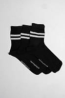 Набір із 3 пар шкарпеток Logo Black