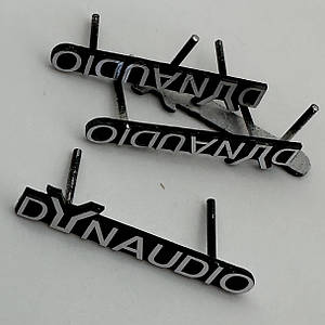 Емблема шильдик Dynaudio 56 мм 30 мм