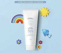 Atomy kids natural toothpaste. Натуральная детская зубная паста Атоми 50г.