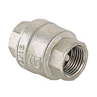 Обратный клапан для воды Valtec DN 1/2" пружинный муфтовый (Италия) VT.161.G.04