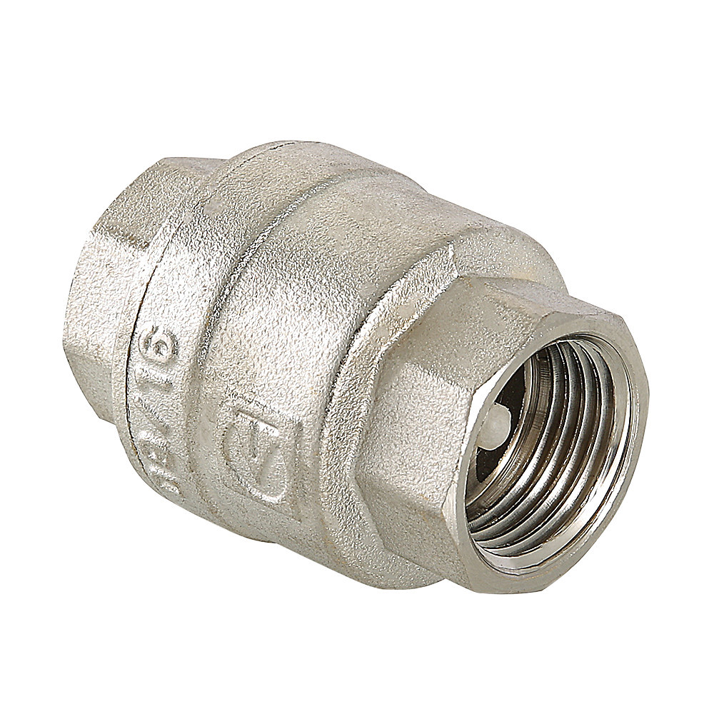 Зворотний клапан для води Valtec DN 1 1/4" пружинний муфтовий (Італія) VT.161.G.07