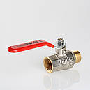 Кран кульовий Valtec BASE DN 1/2" (PN 40) внутрішній-зовнішній (Італія) VT.215.N.04, фото 6