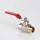 Кран кульовий Valtec BASE DN 1/2" (PN 40) внутрішній-зовнішній (Італія) VT.215.N.04, фото 8