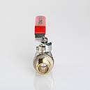 Кран кульовий Valtec BASE DN 1/2" (PN 40) внутрішній-зовнішній (Італія) VT.215.N.04, фото 9