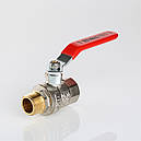 Кран кульовий Valtec BASE DN 1/2" (PN 40) внутрішній-зовнішній (Італія) VT.215.N.04, фото 10