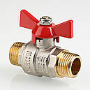 Кран кульовий Valtec BASE DN 3/4" (PN 40) зовнішній-зовнішній (Італія) VT.219.N.05, фото 7