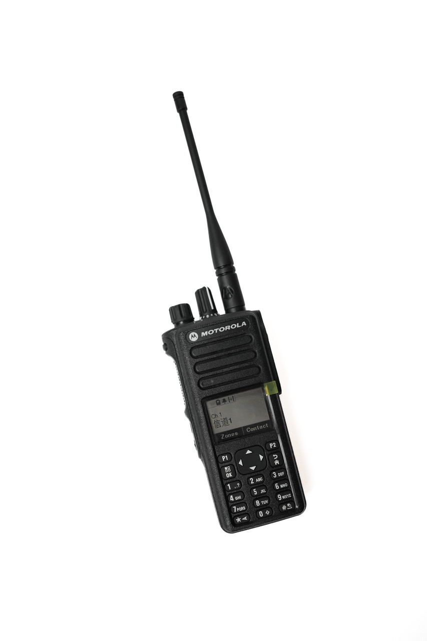 Радіостанція Motorola DP4801E MotoTRBO (Цифро-аналогова) з повноцінною клавіатурою та п’ятиполосним екраном