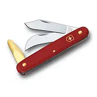 Садовий ніж Victorinox Vx39116 Red 100 мм, 3 функції, нейлон