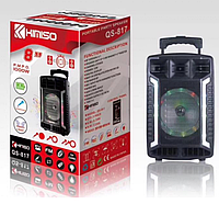 Портативная колонка, с Bluetooth на аккумуляторе с микрофоном KIMISO QS-827