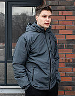 Демісезонна куртка ESCAPE темносіра