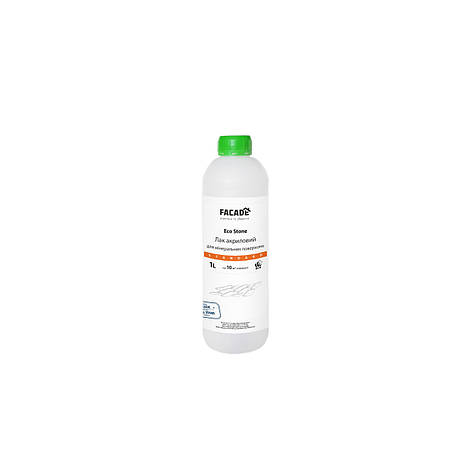Лак акриловий для мінеральних поверхонь EcoStone Standard, 1 л, фото 1