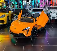 Детский электромобиль легковая машина MCLAREN M 5030EBLRS-7 Оранжевое автокраска, Спортивный электромобиль