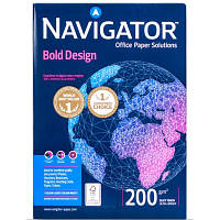 Бумага Navigator Paper А4, BoldDesign, 200 г/м2, 150 арк, клас А (989477) (код 1474133)