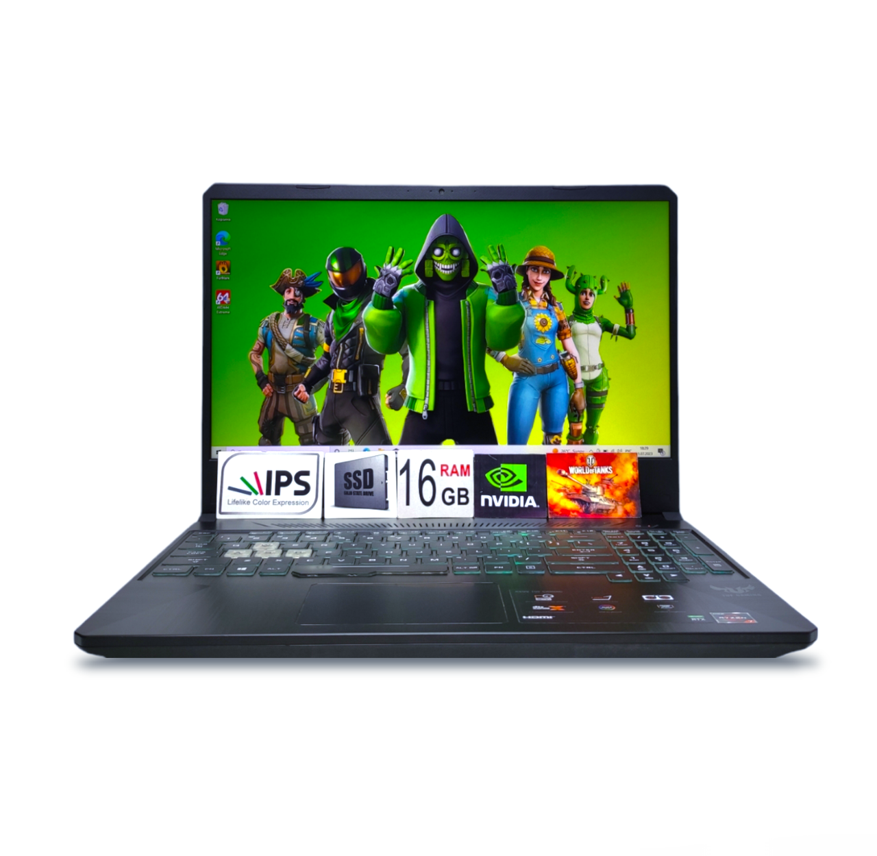 Ігровий ноутбук Asus TUF Gaming 15.6 FHD IPS 120Hz Ryzen 7 3750H 4 ядра 16Gb  DDR4 SSD512GB RTX 2060 6GB