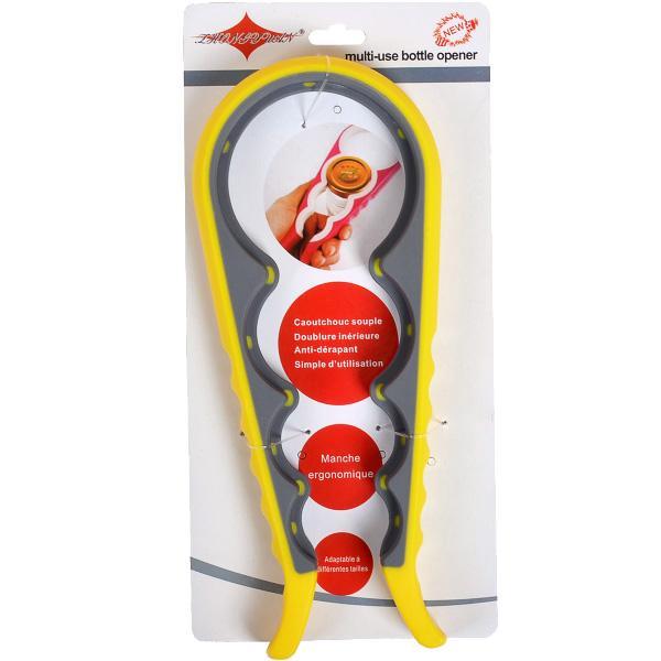 Пластикова відкривачка для євро кришок кришок на банках та пляшках 23*9*2 см D7/5/4/3см В002 в упаковці 2 шт, фото 1