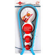 Пластикова відкривачка для євро кришок кришок на банках та пляшках 23*9*2 см D7/5/4/3см В002 в упаковці 2 шт, фото 4