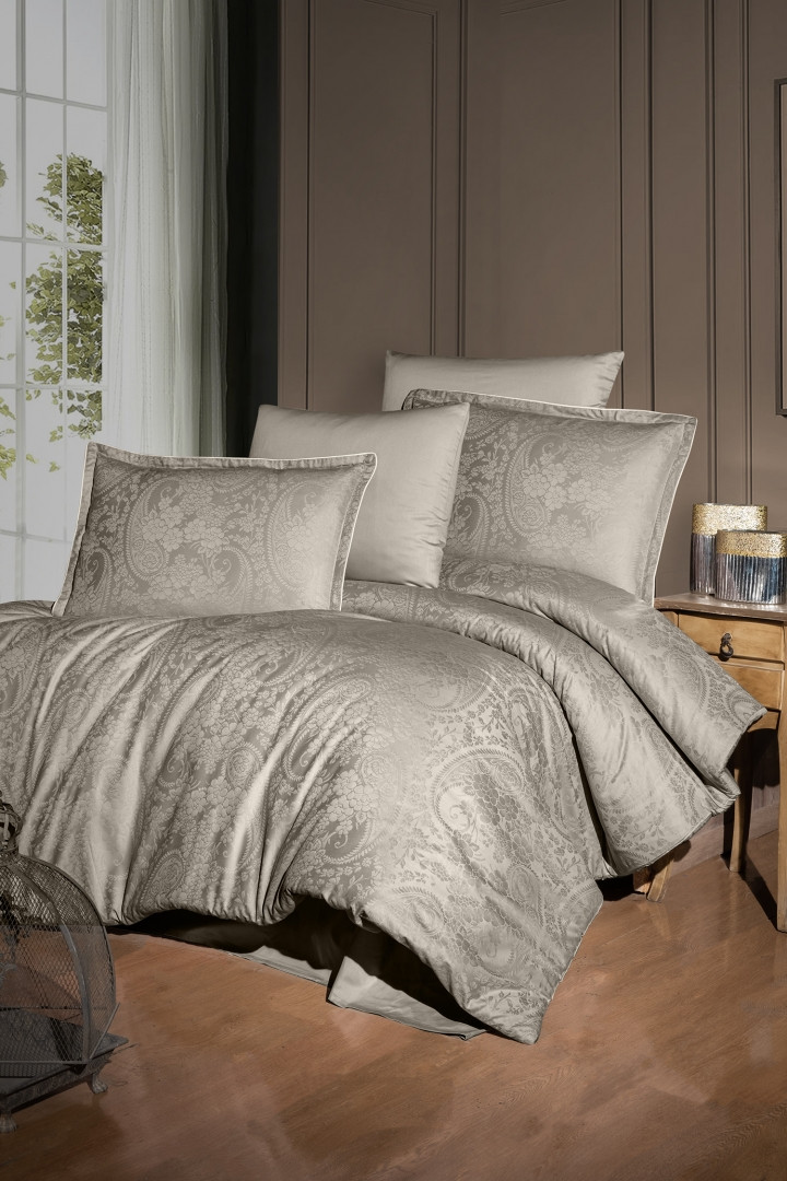 Турецька Постільна Білизна La Roman Premium Satin 300TC Tracy Rock 200х220см