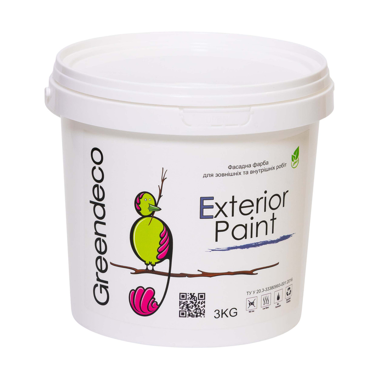 Фасадна фарба Exterior Paint. Greendeco
