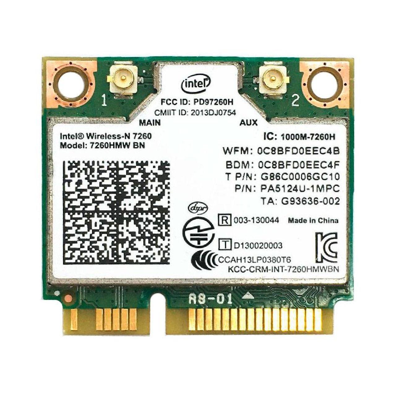 WiFi-адаптер Mini PCI-e (M.2 2230) Intel 7260 "Б/У"