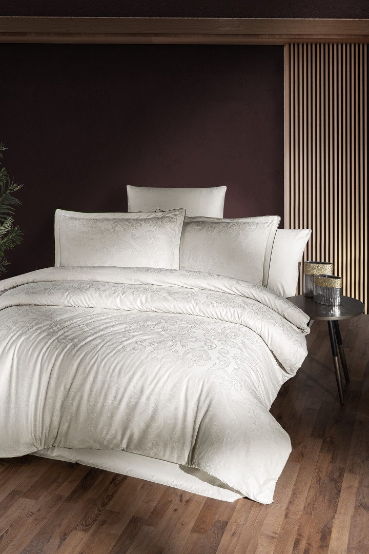 Турецька Постільна Білизна La Roman Premium Satin 300TC Vandela Wind 200х220см