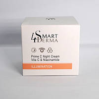 Супер антиоксидантный ночной крем 50 мл, Smart4Derma