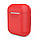 Чохол для навушників Airpods Apple 1/2 Червоний, футляр для навушників аірподсів (чехол для наушников), фото 2