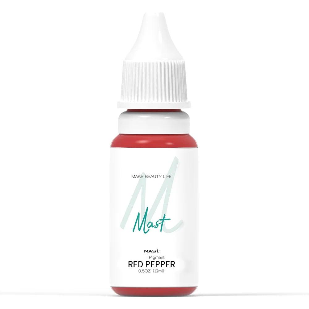 Пігмент Mast Red pepper №104 для перманентного макіяжу, 12мл