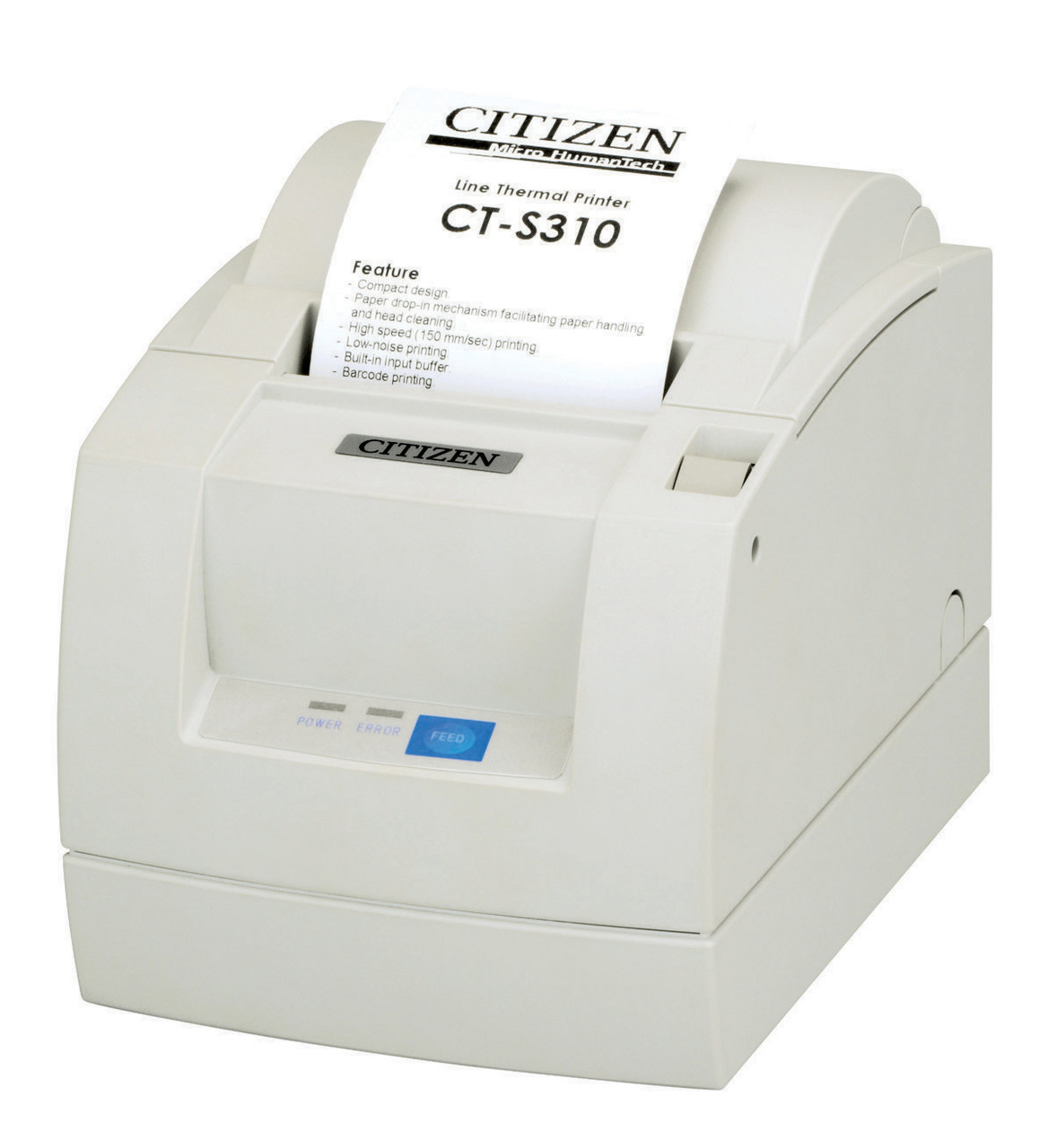 CITIZEN CT-S 310 термопринтер чеков с автообрезкой - фото 1 - id-p328933976