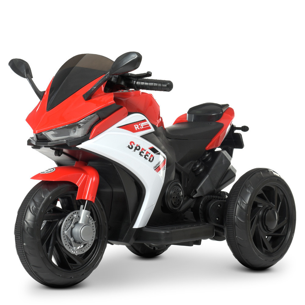 Дитячий мотоцикл триколісний Bambi M 4622 Yamaha YZF-R3 (1аккум 6V7AH, 2 мотори по 25 W, MP3, USB)