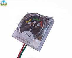 Вольтметр для акумуляторних обприскувачів.