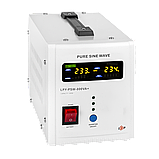 ДБЖ з правильною синусоїдою LogicPower 12V LPY-PSW-800VA+(560Вт)5A/15A, фото 4