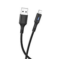 USB кабель для зарядки телефона Lightning Apple iPhone Hoco "Admirable Smart Power" Lightning 1.2m |2.4A|