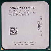 Процесор AM3 AMD Phenom II X2 550 2x3,1Ghz 7Mb Cache (HDZ550WFGIBOX) б/в